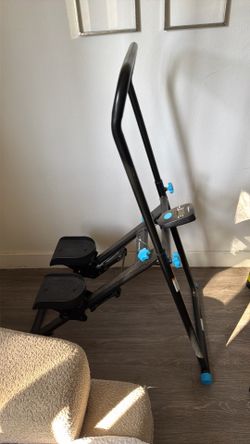 Stair stepper with handle bar
