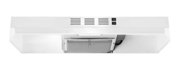 30 inch  White Range Hood