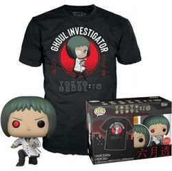 Funko Pop Tokyo Ghoul  Toru Mutsuki & Large Tee Shirt Collectible Bundle Box New