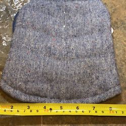 Extra small reversible dog coat  New
