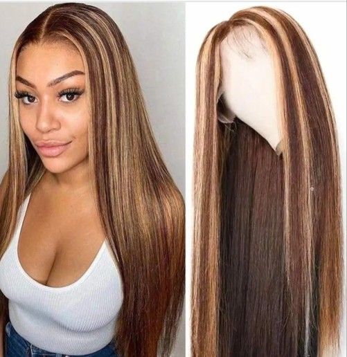 28inch Pre Plucked Human Hair Wig. 150%Density