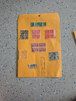 1 sheet usa blocks old stamps lot FGB 9907