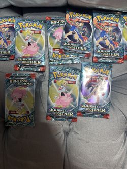 Pokémon Journey Together Booster Packs - SEALED