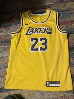 lebron james lakers yellow jersey 
