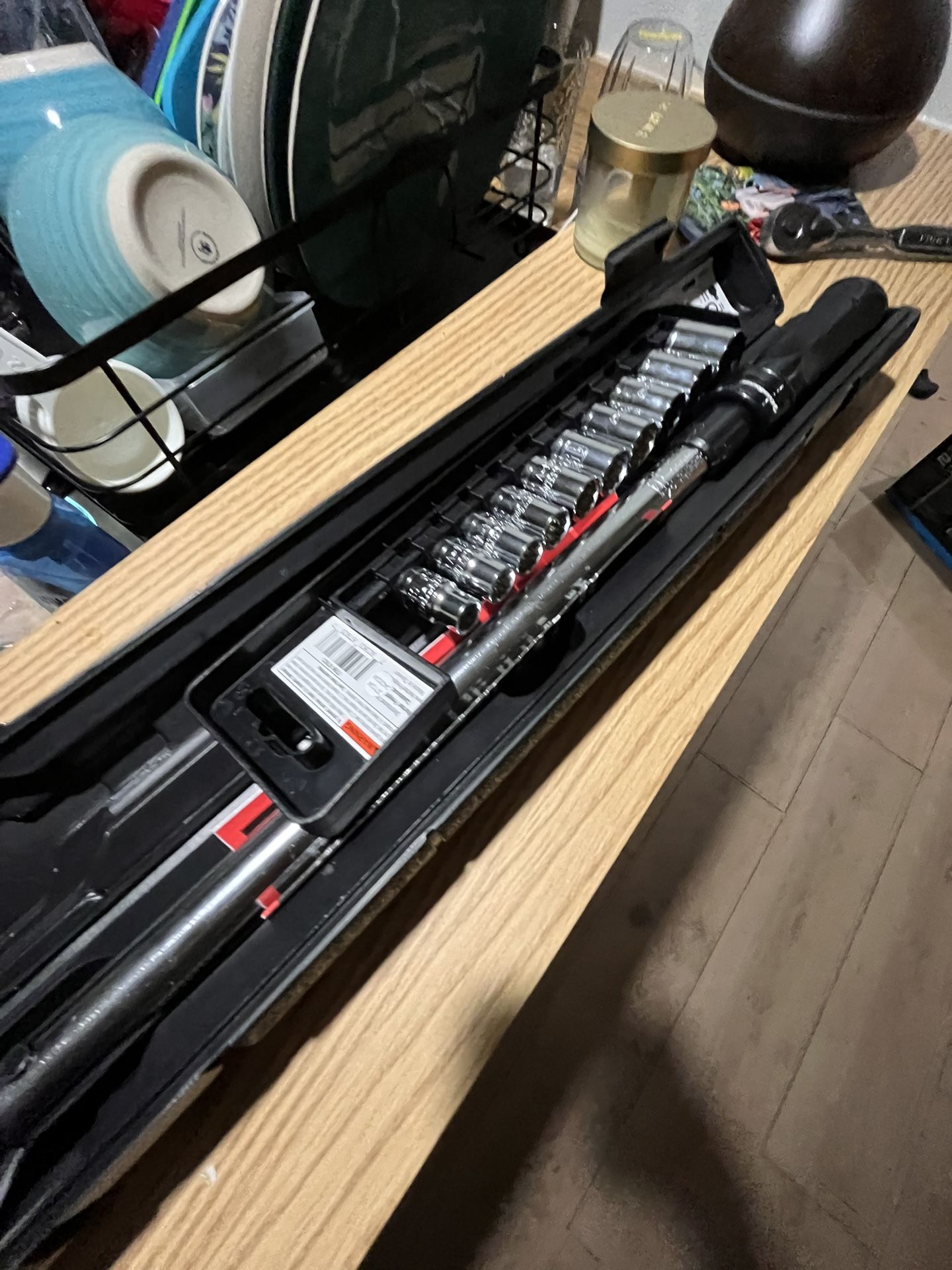 Torque Wrench And Sockets