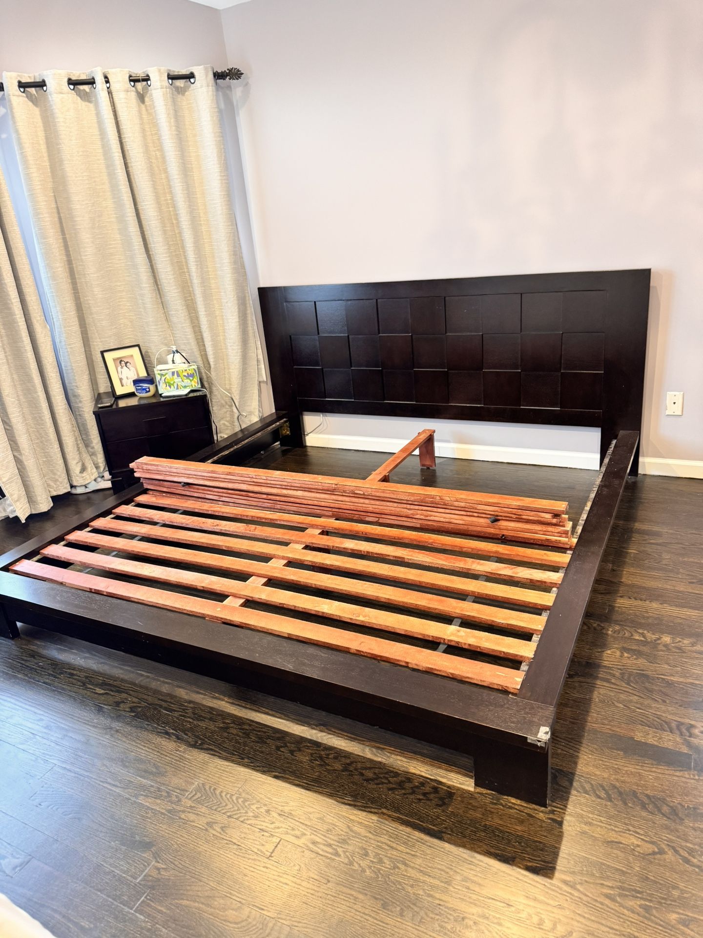 King Size headboard and bed frames