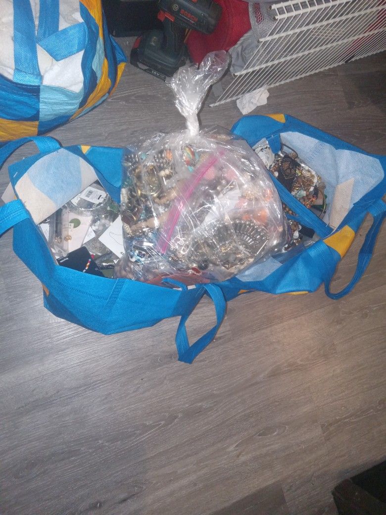 60 Pounds Of Costume Jewelry