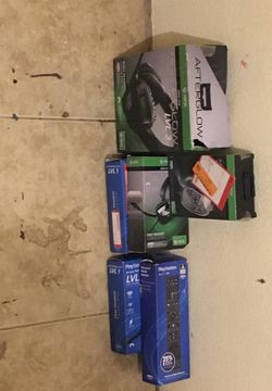 PS4 and Xbox one equipment