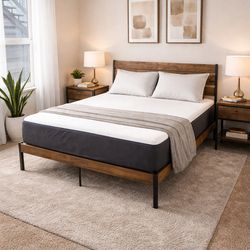 🔥 Queen Nectar Memory Foam Mattress + Modern Platform Bed 🔥 🚚 FREE LOCAL DELIVERY INCLUDED! 🚚