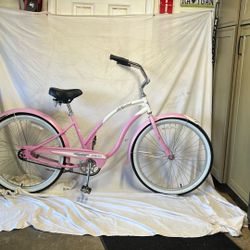 ELECTRA brand 26” Single Speed, Coaster Brake Beach Cruiser, Bicycle, Ready To Ride As Pictured