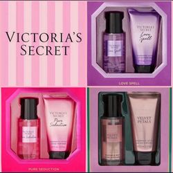 NEW Victoria's Secret Mini Sets $12 each