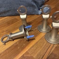 Heavy Duty Adjustable Wall / Ceiling Mount Brackets – Industrial Grade