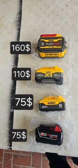 Dewalt battery