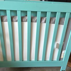 Babyletto Origami Mini Crib And Newton Mattress 