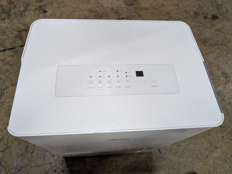 Midea 22-Pint Smart Dehumidifier, 1,500 Sq. ft MAD22S1WWT