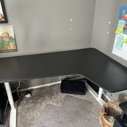 IKEA becket Right Corner Desk With Office Chair