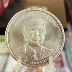 Silver Trump Coin 