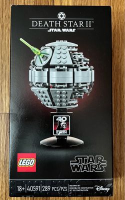 LEGO Star Wars Death Star II 2 (40591) May 4th GWP 2023 40th Anniversary Plaque