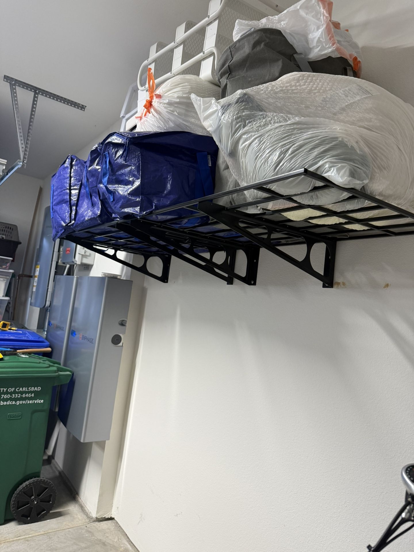 24x72 Garage Wall Shelving Heavy Duty