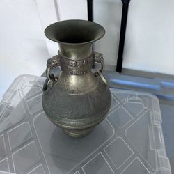 Brass vase