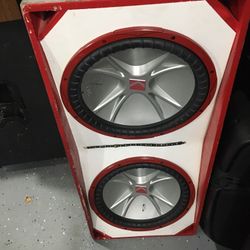 15 inches Kicker  In Custom Box 