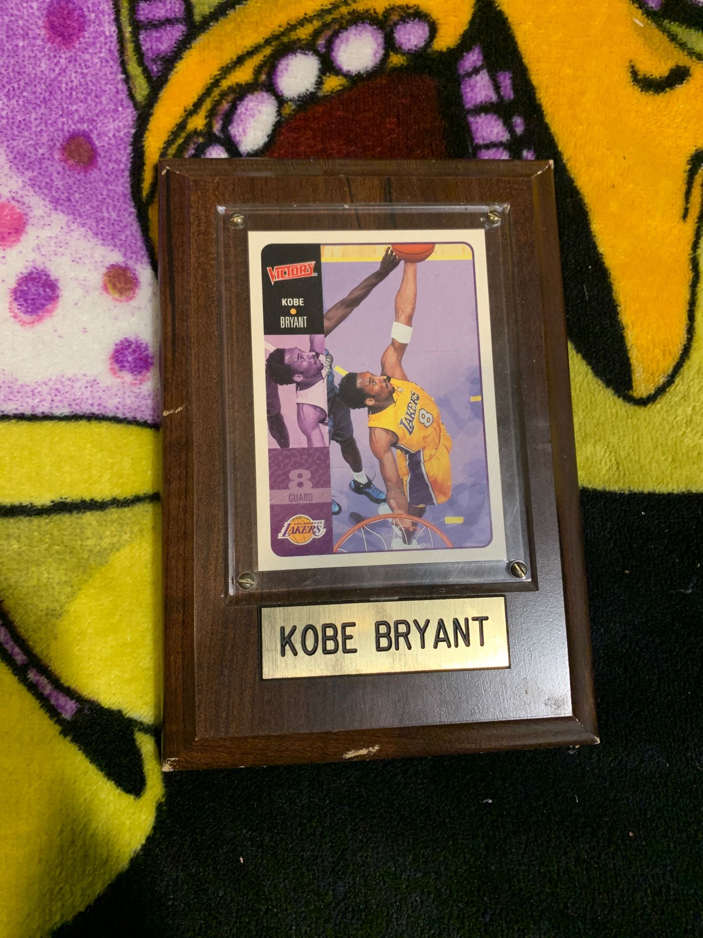 Kobe Bryant plaque