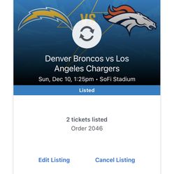 Chargers Vs Broncos