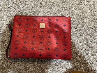 Red MCM Bag