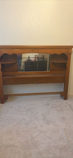 Full size headboard