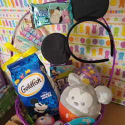 Mickey Mouse Squishmallows Easter Basket 