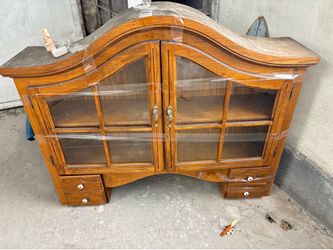 Wooden display Cabinet