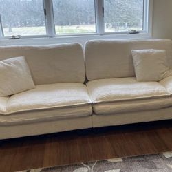 Beige sofa, brand new in box