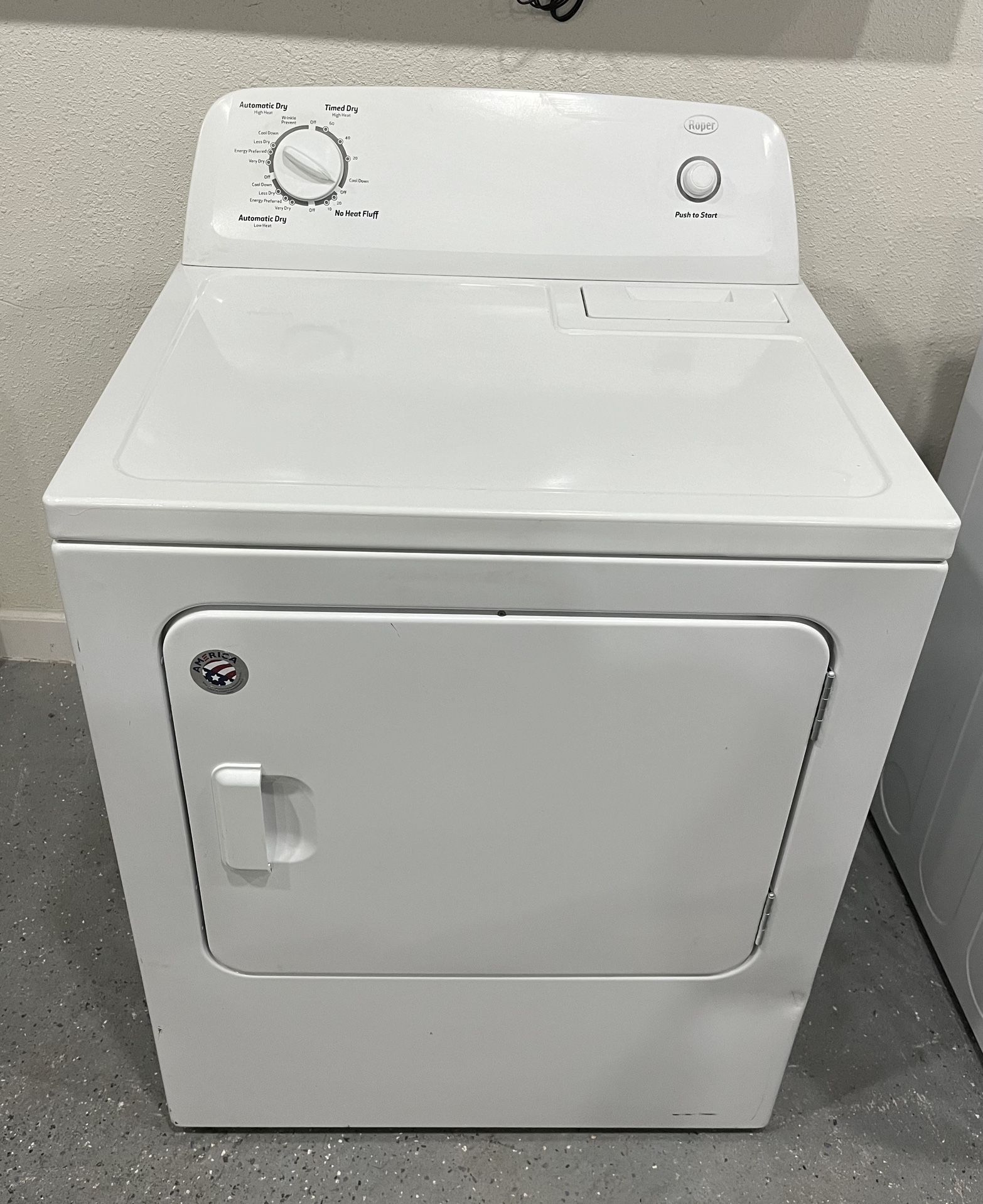 Roper Electric Dryer In Great Work No Issues Works