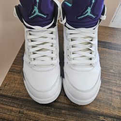 Jordan 5 Grapes Size 8