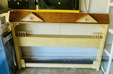 Bed Headboard With Lights. Queen Size.  