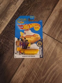 Hot Wheels The Beatles Yellow Submarine Die-Cast