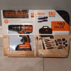 Black And Decker 18v Drill Drive Kit 