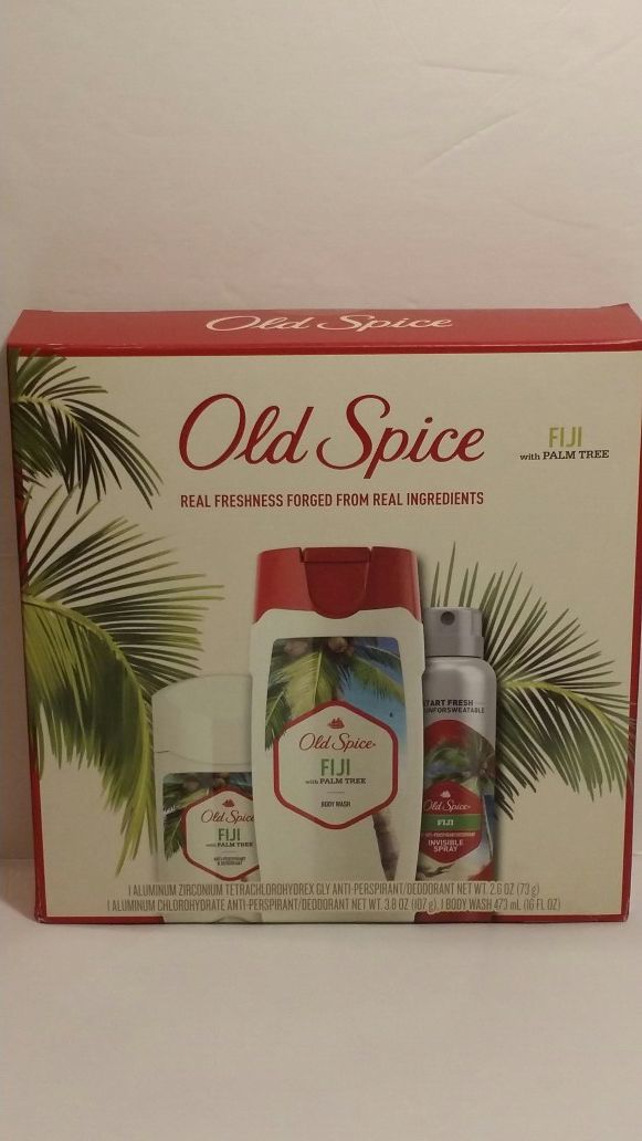 Old Spice Fiji with Palm Tree Men Gift Set