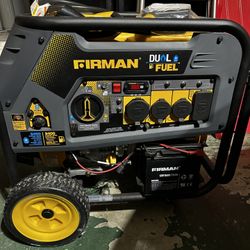 Firman Dual Power Generator 