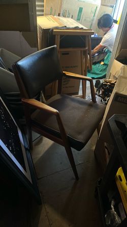 3 Vintage Chairs from Mad Men Set