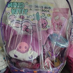 Kuromi easter basket
