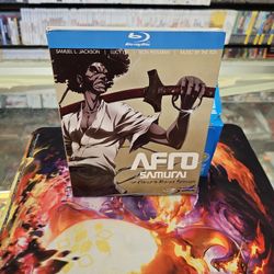 Afro Samurai Season Blu-ray Resurrection Complete Murder Sessions RARE Slipcover