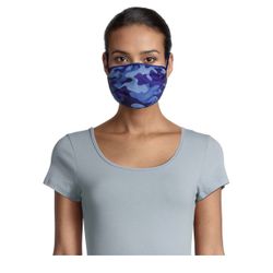 Fashion Camo Face Masks, 5-Pack