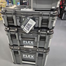 Flex Stack Pack 4 Pieces Tool Box Set