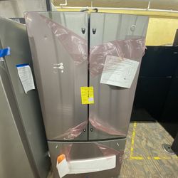 36” GE Stainless Steel French Door Refrigerator 