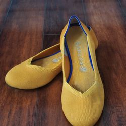 ROTHYS LEMONDROP Ballet Flats Size 10