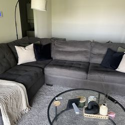 Gray Sectional Couch