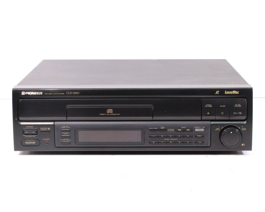 Pioneer CLD-S250 CD CDV LD LaserDisc Player w/ Direct CD Operation (1993)