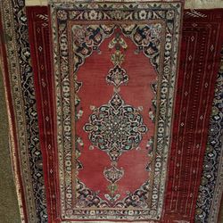 Antique Persian Prayer Rug