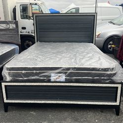 Queen Led Bed 